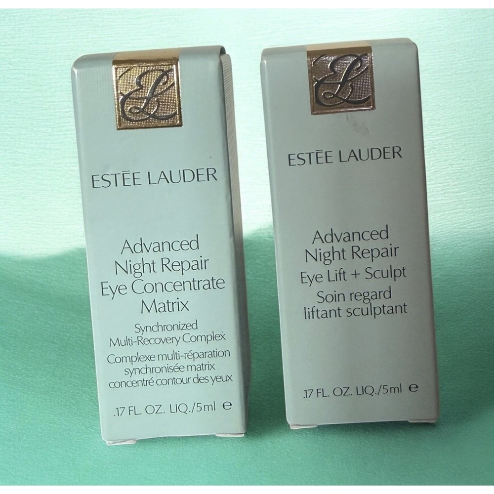 Estee Lauder Advanced Night Repair Eye Concentrate + Lift & Sculpt Set .17oz NIB